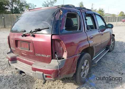 2004 Chevrolet Trailblazer Lt from USA, damaged, VIN 1GNDT13S842370688
